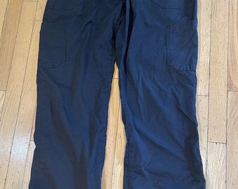 NWOT ChefUniforms Pantalón Mujer, Negro, Talla L