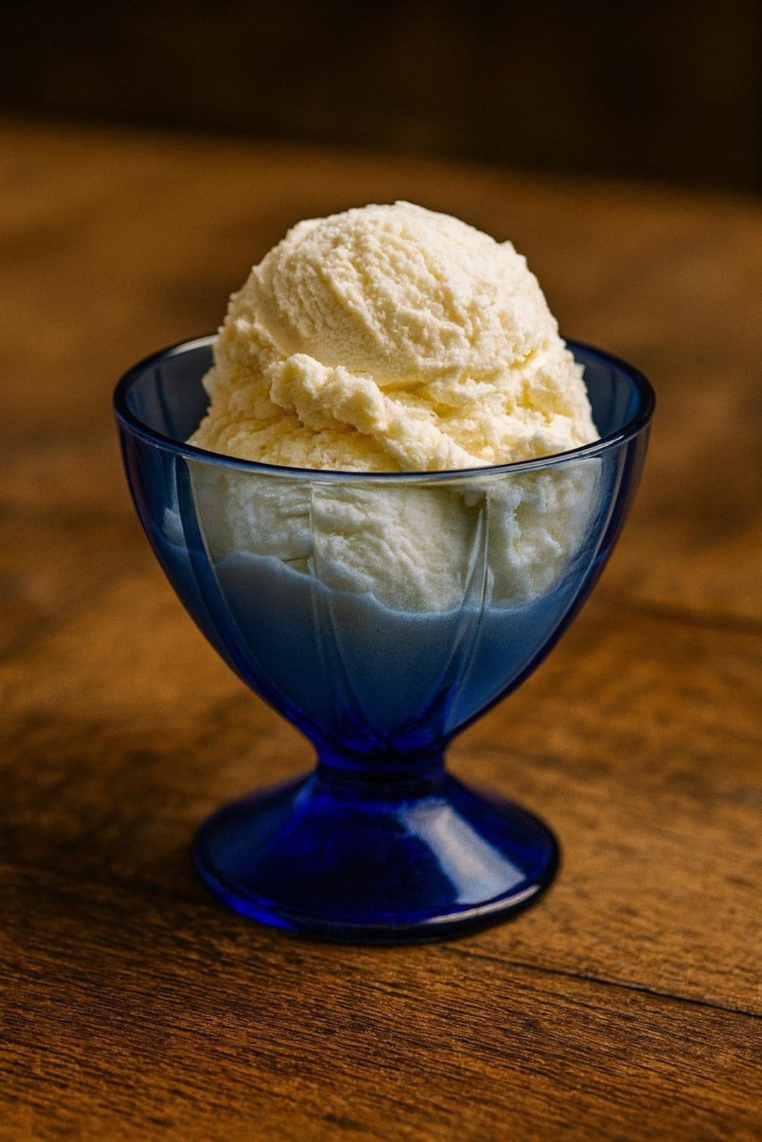 POLONIAコバルトブルー カットガラス 蓋付きポット元箱付き Hazel Atlas 1930s Newport Hairpin Cobalt Blue Footed Dessert