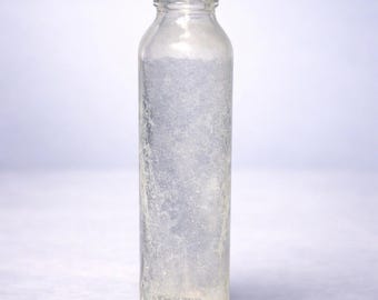 Antike 1900er Klarglas-Apotheker-Musterflasche, 1x4,5 ”