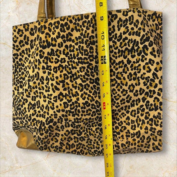 Lancôme Paris Vintage 1980’s Animal Print Cheetah… - image 4