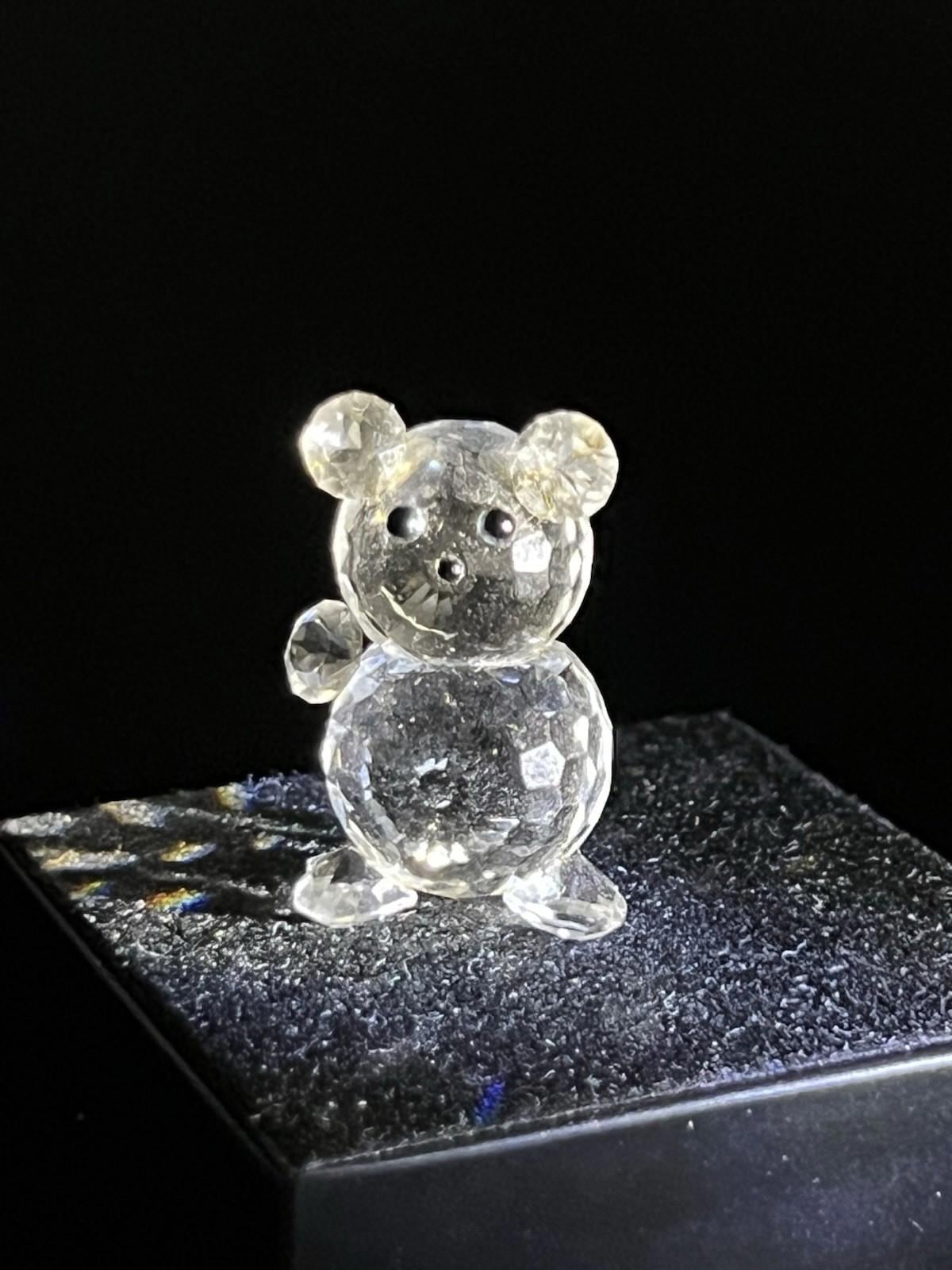 Swarovski bear figurine - Etsy 日本