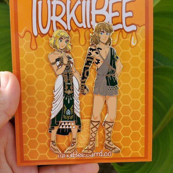 LE 50 TOTK Link and Zelda