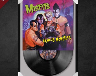 Misfits Famous Monsters ピクチャーディスク Misfits Famous Monsters LP Picture Disc 1999 Roadrunner
