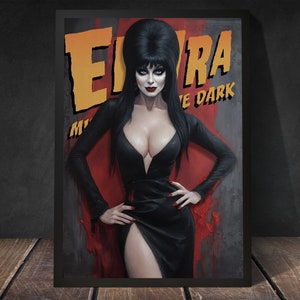 ELVIRA- Benutzerdefinierte Wandkunst - hochauflösender digitaler Dateidownload - bereit zum Drucken und Einrahmen