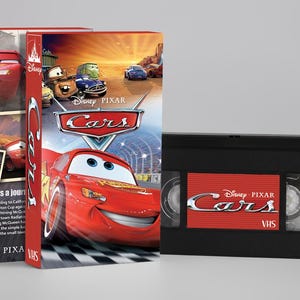 Bilar - Specialdesignad VHS - BOX/BAND - Hög kvalitet - Samlarobjekt