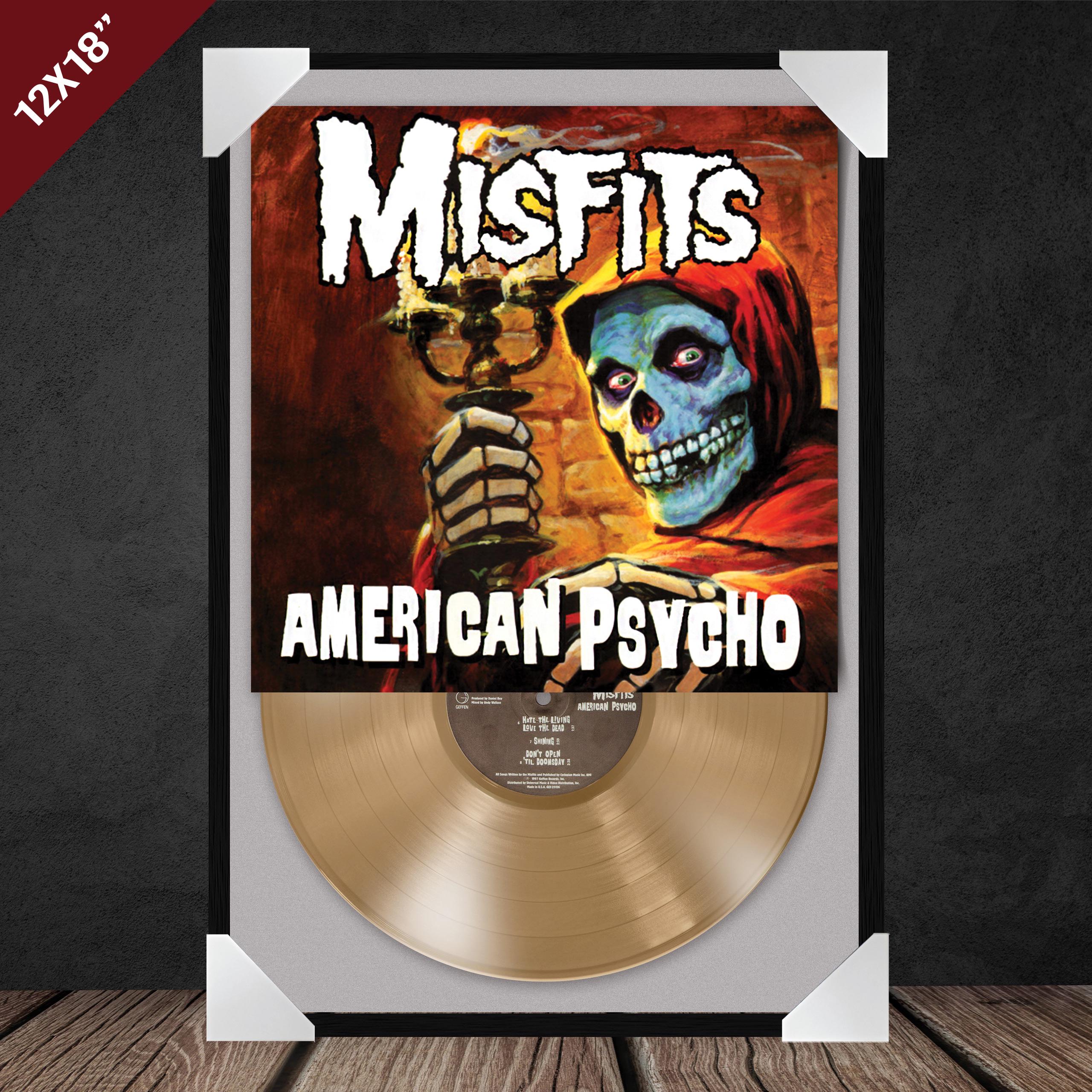 The Misfits - American Psycho - Record Poster - 12x18