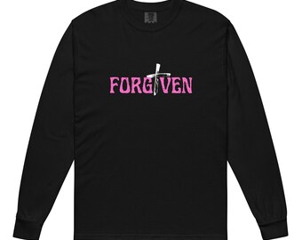 Forgiven Christian Long Sleeve Shirt | Unisex Faith Apparel, Inspirational Gospel Tee