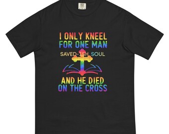 Comfort Colors, Saved-ish Soul Christian T-Shirt, Faith Statement Tee, Religious Apparel, Bold Devotion Wear