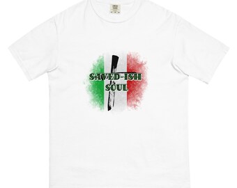 Saved-ish Soul Cross Christian Graphic Tee