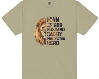 Comfort Colors, Saved-ish Soul Man of God Unisex Heavyweight T-shirt