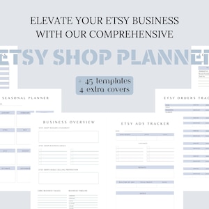 Booste dein Etsy-Business: Plane, verkaufe und meistere Seo mit unserem Shop-Planer & Guide!