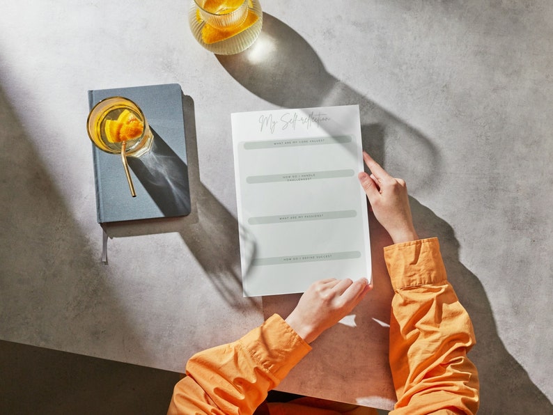 Self-Reflection Notebook Templates