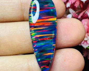 Ongelooflijke Kwaliteit Aurora Opaal Edelsteen Opaal Cabochon Losse Edelsteen Vorm Opaal Vuur Aurora Opaal Doublet Steen Welo Opaal Maken Voor Sieraden