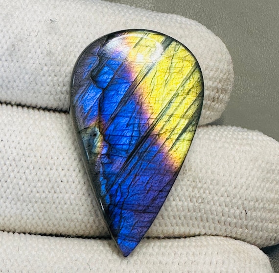 Top Grade Quality Purple Flashy Fire Labradorite Gemstone Cabochon Loose Gemstone Purple Labradorite Cabochon Making For All Pendant Jewelry