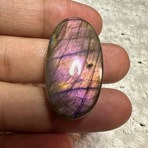 High Quality Multi Purple Labradorite Cabochon Loose Gemstone Multi Purple Labradorite Cabs Making For Silver Jewelry Labradorite Pendant
