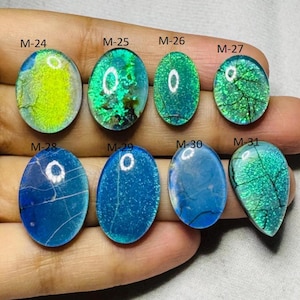 AAA+ Quality Sterling Monarch Opal Cabochon Loose Gemstone Australian Mix Shape Lot Monarch Opal Doublet Making For Pendant Jewelry & Ring