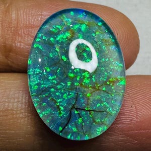 Wonderful Monarch Opal Cabochon Welo Fire Opal Australian Monarch Opal Necklace Crystal Doublet Making For Wire Wrap Silver Jewelry Pendant