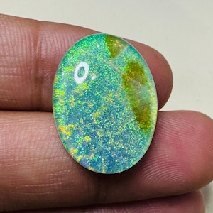 Wonderful Fire AAA+ Quality Monarch Opal Cabochon Welo Fire Opal Australian Monarch Opal Necklace Crystal Doublet Making For Artisan Jewelry