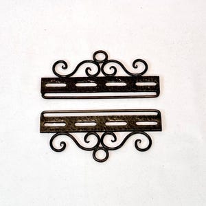 Bell Pull Hangers Metal Wrought Embroidery Hangers Norwegian Tapestry Klokkestreng Supplies DIY Scandinavian Tapestry Hangers