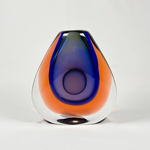 moser花びんチェコスロバキア製 Moser Karlovarske Sklo Ovoid Vase 用の Vladimir Mito による