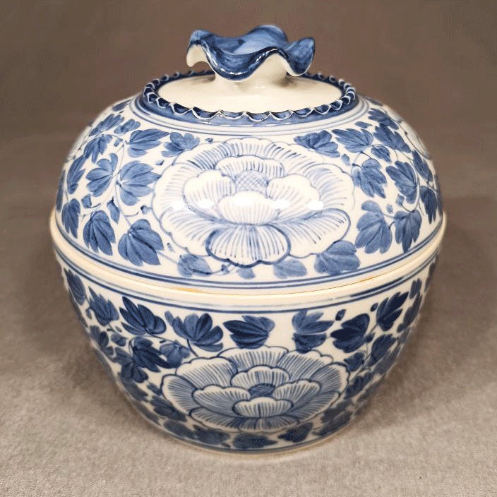 ヴィンテージ 蓋付き磁器瓶、中国 - Etsy 日本