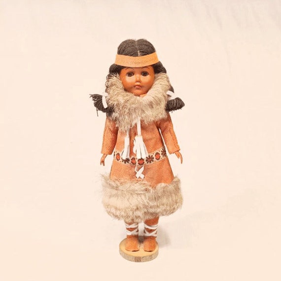 ヴィンテージ ネイティブアメリカン インディアン人形 チェロキー