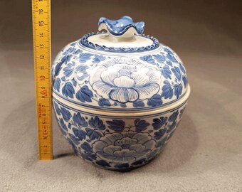 アンティーク中国製蓋付磁器製瓶 ヴィンテージ 蓋付き磁器瓶、中国 - Etsy 日本