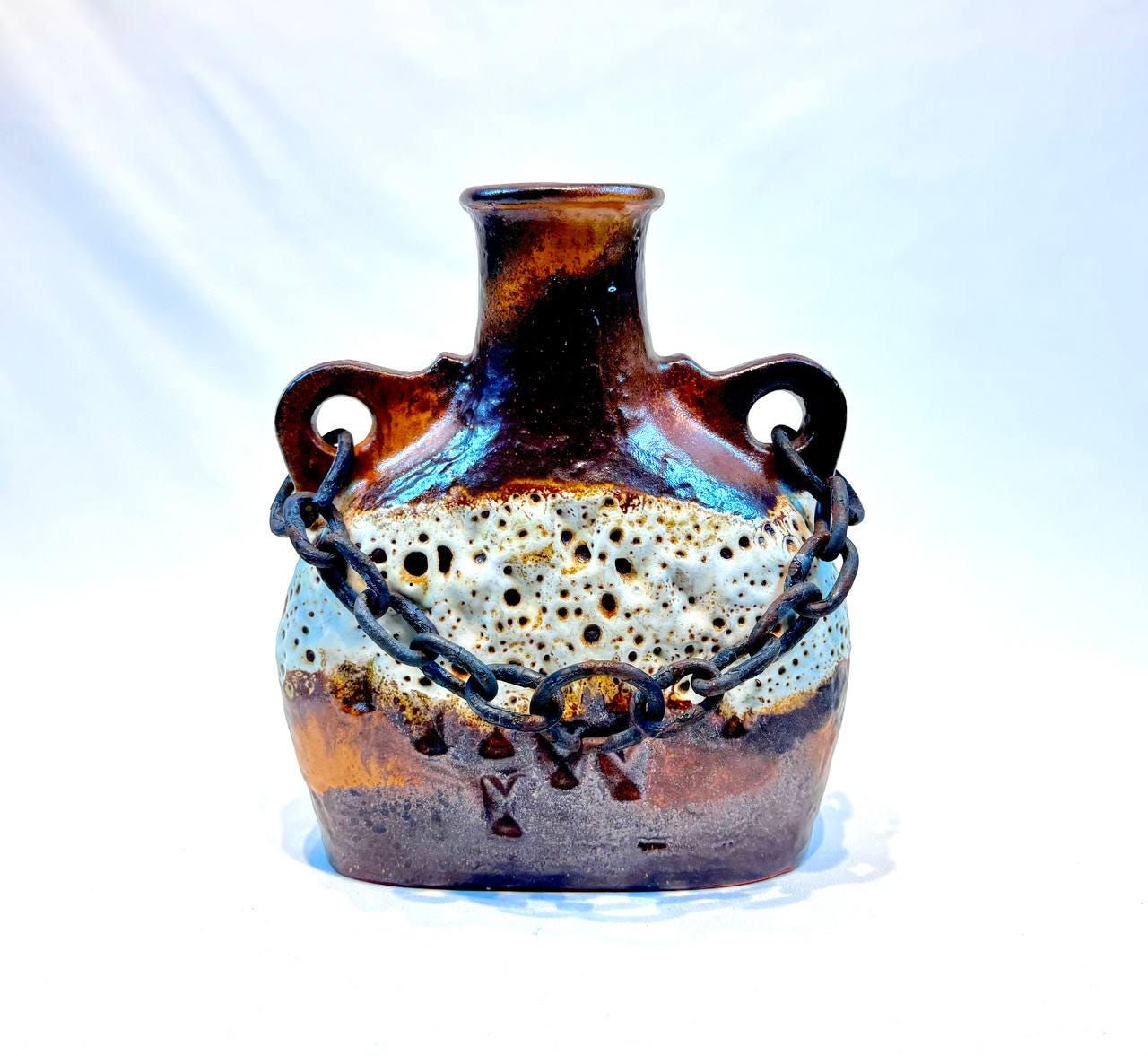 Carstens Tönnieshof 7933-26 Vaas keramiek keramiek Fat Lava tijdperk  West-Duits aardewerkontwerp - Etsy België, image size:1280x1177