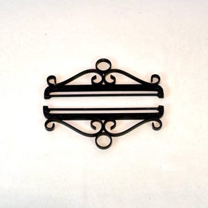 Bell Pull Hangers Metal Wrought Embroidery Hangers Norwegian Tapestry Klokkestreng Supplies DIY Scandinavian Tapestry Hangers