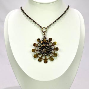 Vintage Bronze Necklace, design Pentti Sarpaneva from Finland