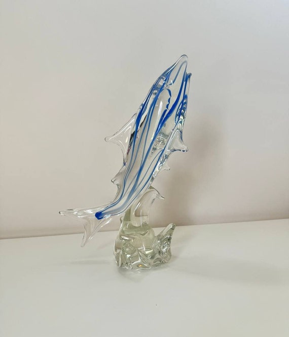 【本物・ヴィンテージ】ムラーノガラス 魚 置物 ベネチアンガラス ヴィンテージ ムラーノガラス 魚の置物、1960年代 アートガラス - Etsy