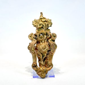 Antique Solid Brass/Bronze Baroque Door Knocker