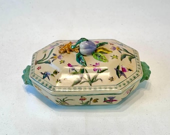 Miniature Soup Tureen - Porcelain Art - Collector's Item