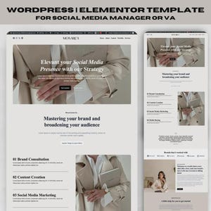 monarca wordpress elementor , elementor wordpress template , wordpress template , wordpress website template , website template