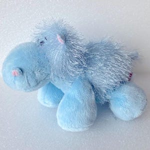 Webkinz Lil&#39; Kinz Blue Hippo Plush Toy - 8 Inch Stuffed Animal