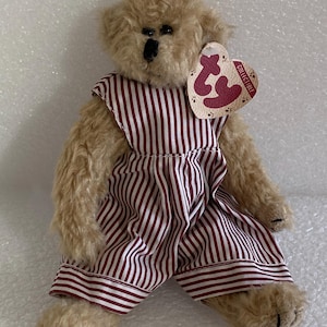 Vintage 1993 Ty Collectibles Tiny Tim Teddy Bear by Linda Harris Style 6001