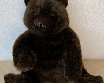 Vintage Folkmanis Bear Folk Tails Full Body PUPPET Bear 15" Tall