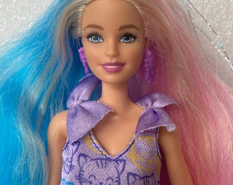 Barbie Fantasy Hair Doll: Long Blonde Tinsel Hair, OOAK DIY Projects