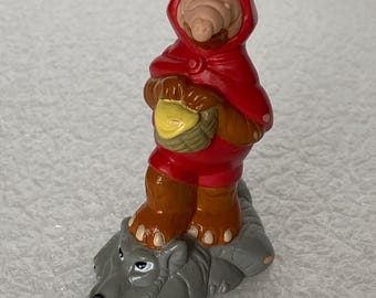 Vintage ALF Figure Toy Red Riding Hood Wendy's Fast Food 1990 Alien Products