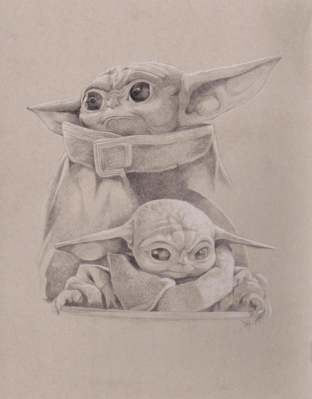 grogu-the-mandalorian-pencil-portrait-etsy