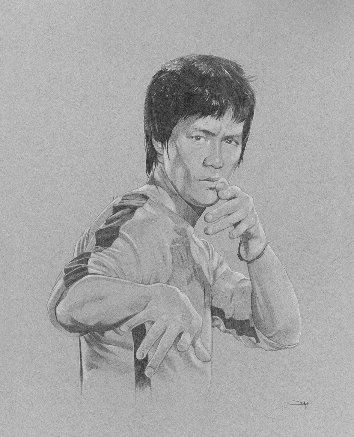 Bruce Lee Drawing Singapore