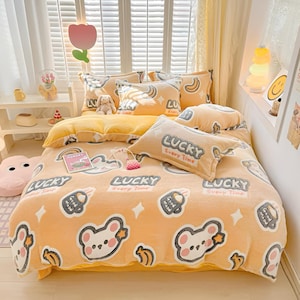 Bed Sheet Set - Cute and Adorable (4 Piece)
