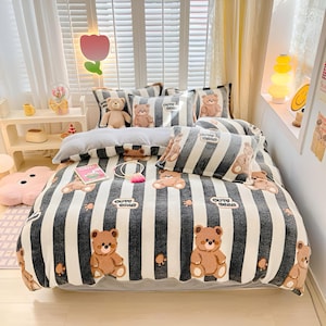 Cute and Adorable - Bed, Pillow & Duvet Sheets (4 Piece)