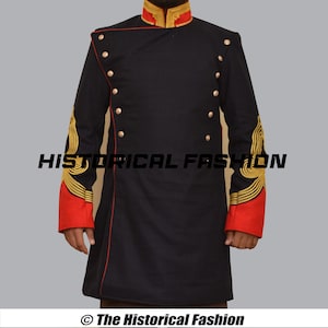 Imperial Guard Wool Uniform Jacket: British Navy Style