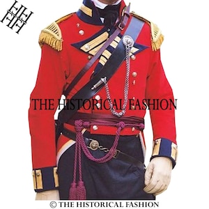 Uniforme del Battaglione Reale in Lana Rossa - Giacca del Reggimento Britannico