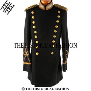 US 14th Infantry Wool Frock Coat - Military Officer Uniform
