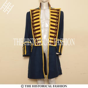 Royal Naval Wool Frock Coat: British Navy Officer Uniform