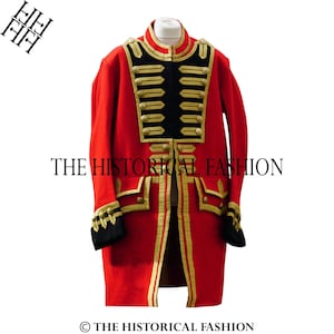 Men Norrington Uniform, Admiral James Jacket, Royal Naval Jacket, British Officer Jacket, Norrington Jacket In Red Wool British Uniform