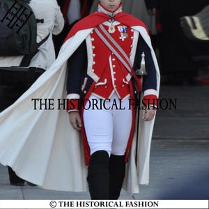 Navy Blue Wool Royal Guard Jacket - British Officer Uniform