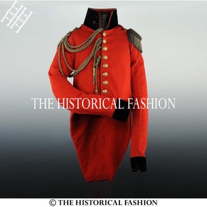 Imperiale Gardejacke, Kavallerie-Armeejacke, Militär-Trackjacke, Wollmantel der britischen Armee